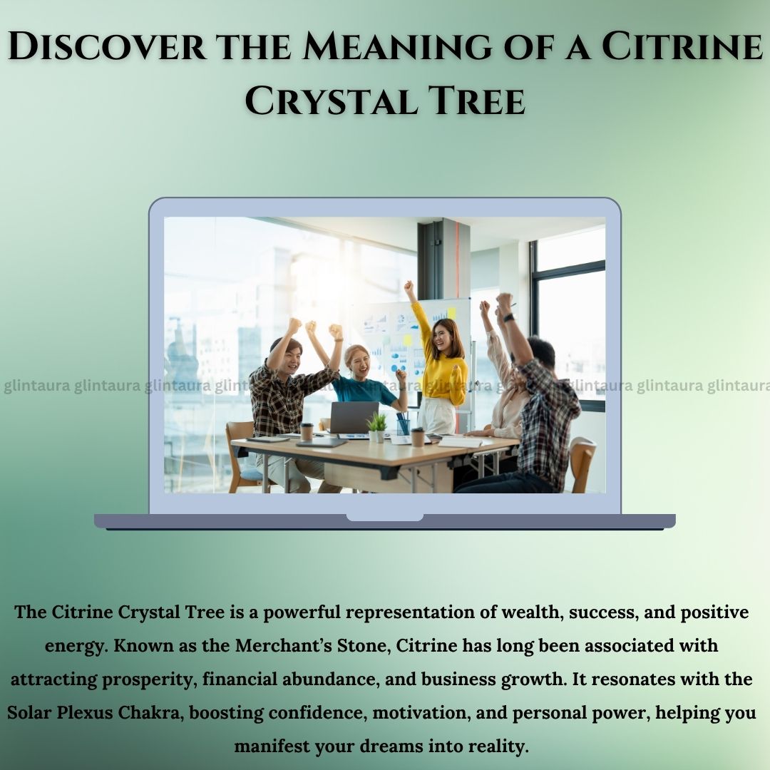 Citrine Crystal Tree (300 Beads) – Abundance, Joy & Prosperity - Image 2