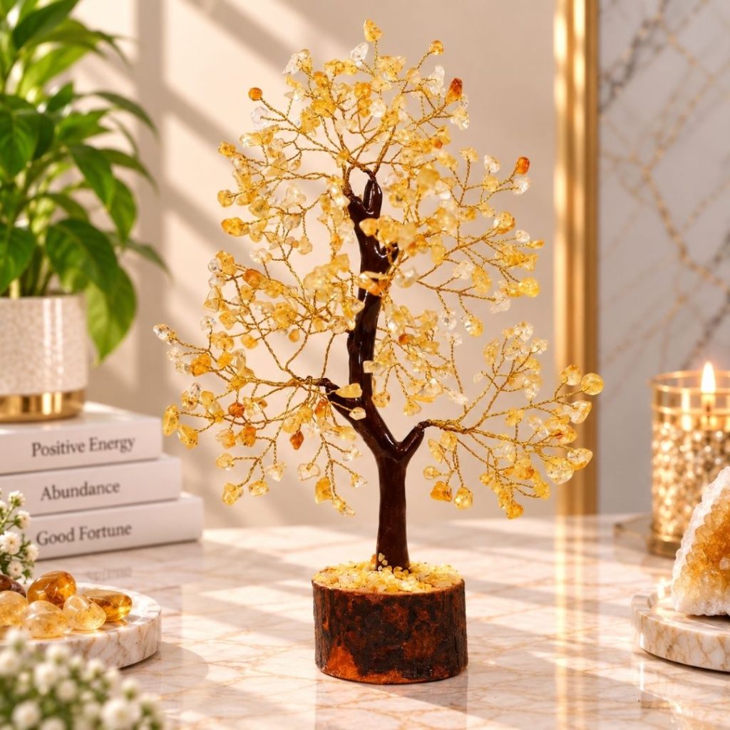 Citrine Crystal Tree