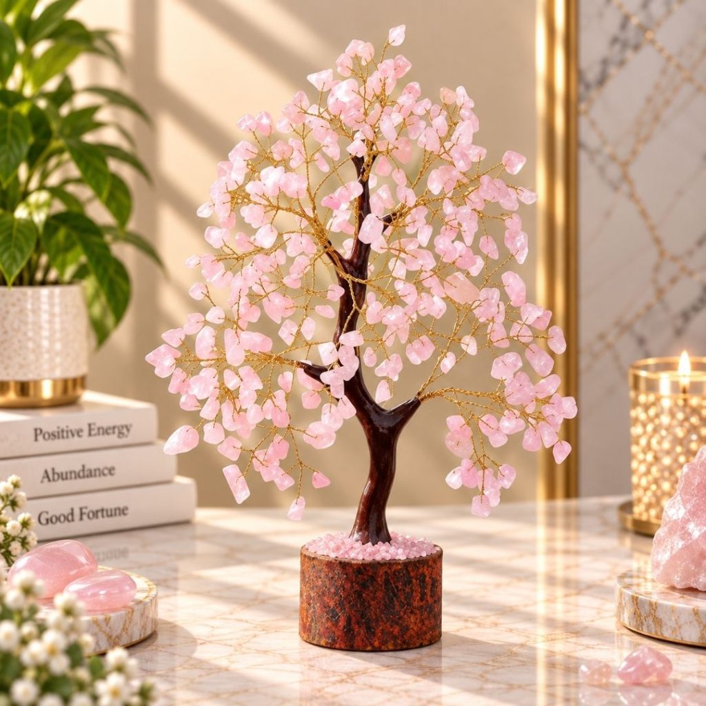 Rose Quartz Tree