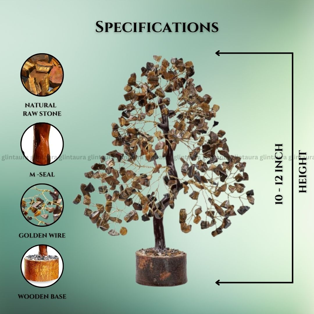 Tiger Eye Tree 300 Beads ( Courage, Protection & Success ) - Image 4