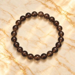 Smoky Quartz Crystal Bracelet