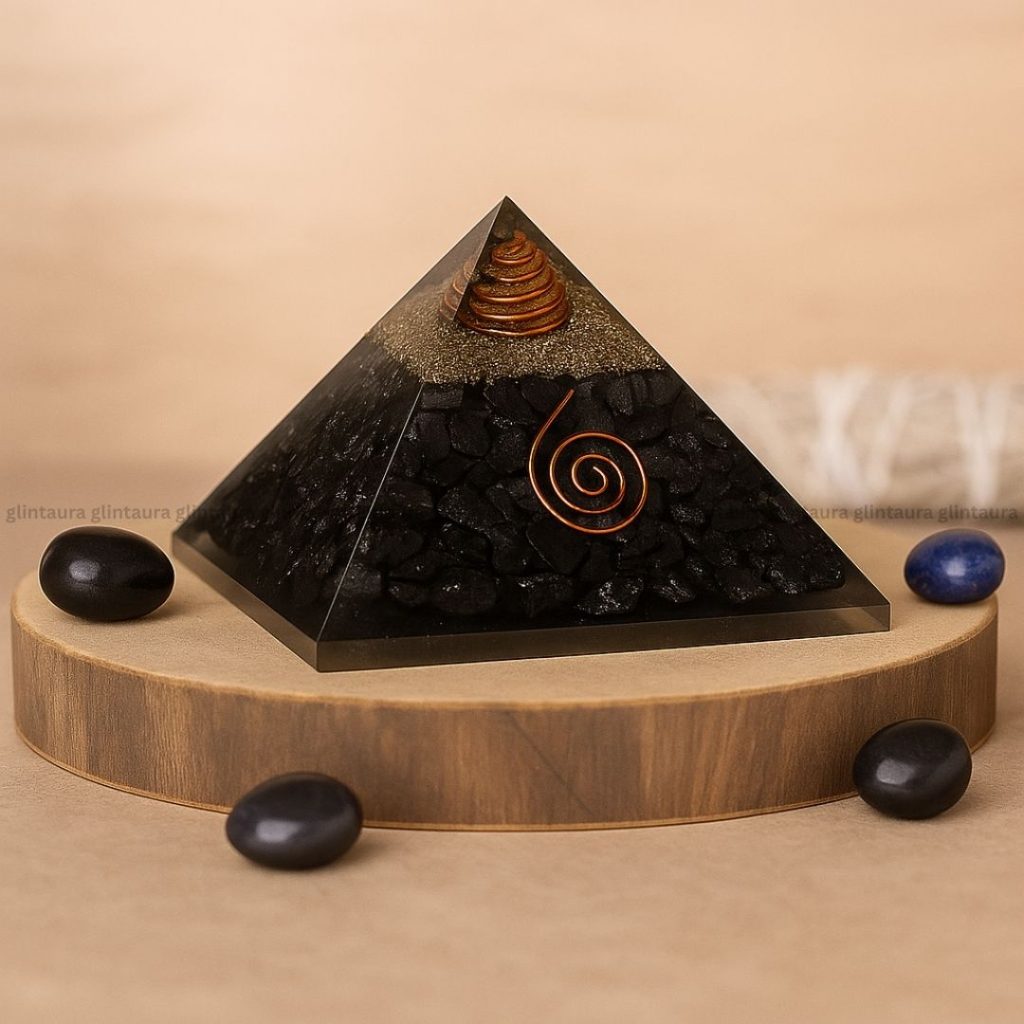 Black Tourmaline Pyramid
