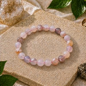 Flower Agate Bracelet