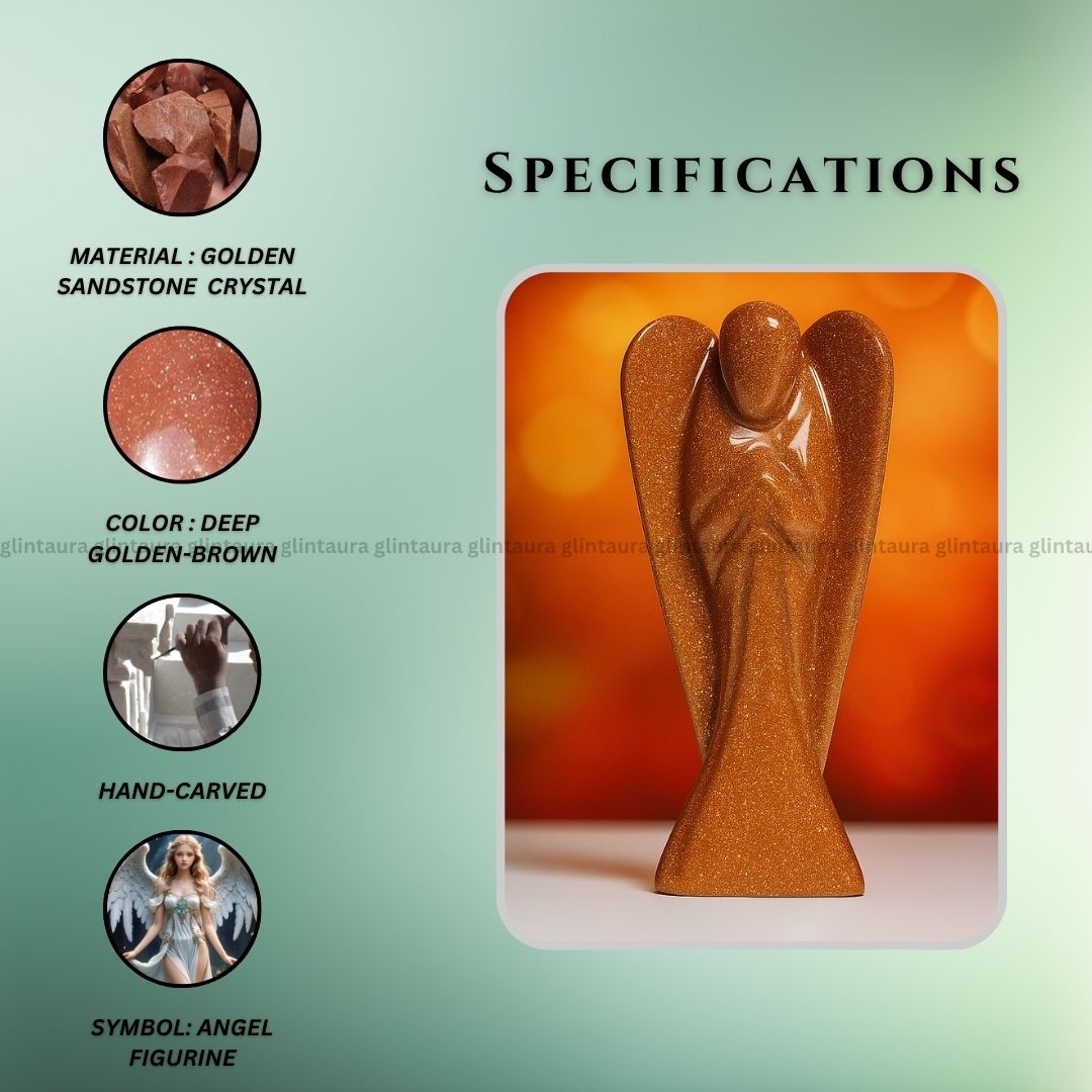 Golden Sandstone Angel