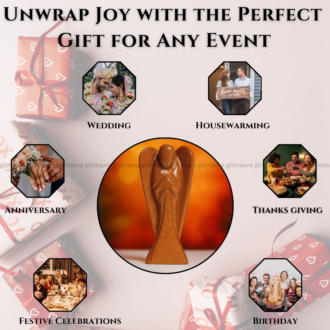 Golden Sandstone Angel – (Confidence, Vitality & Ambition) - Image 7
