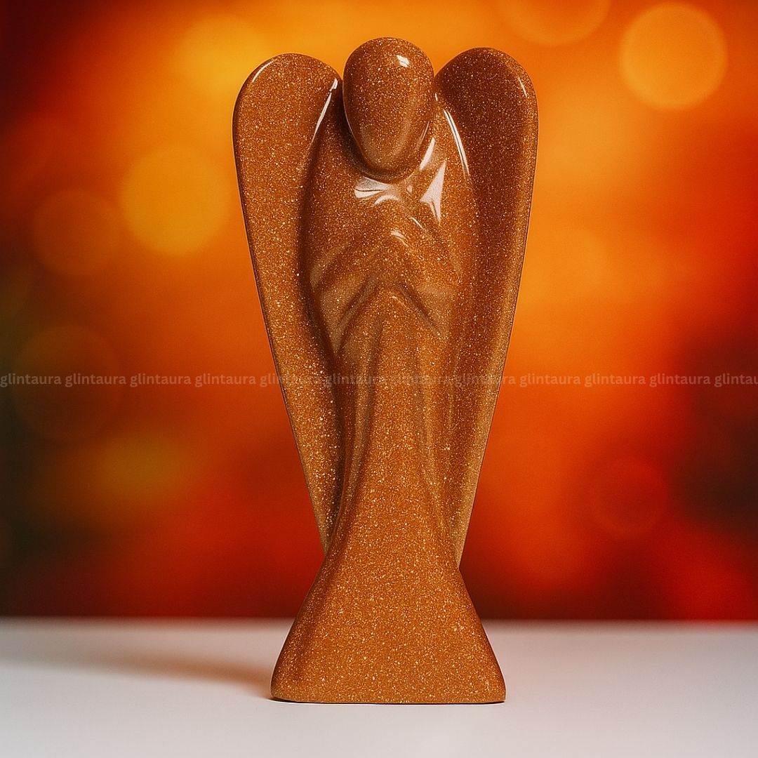 Golden Sandstone Angel