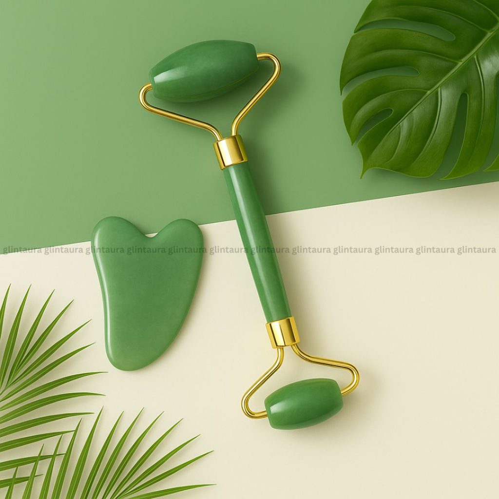 Jade Roller and Gua Sha Set