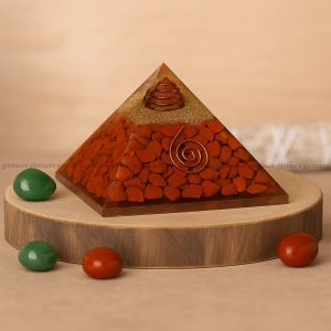 Red Jasper Pyramid