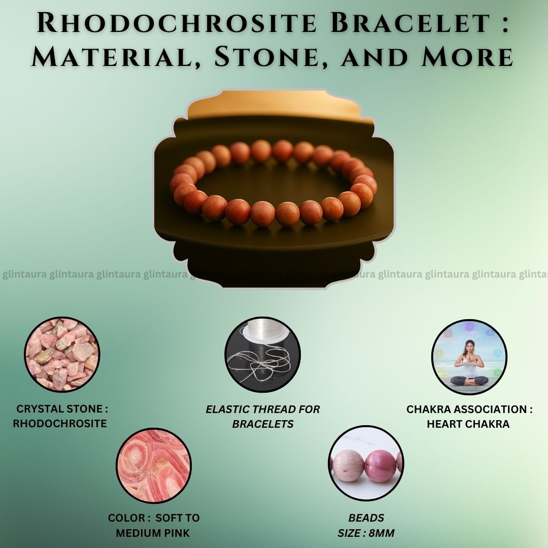 Rhodochrosite Bracelet
