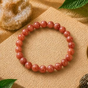 Strawberry Quartz Bracelet