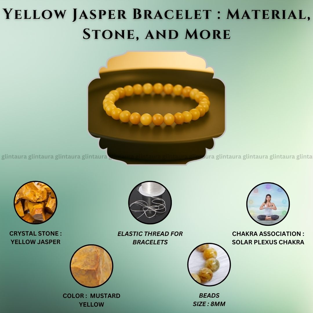 Yellow Jasper Bracelet