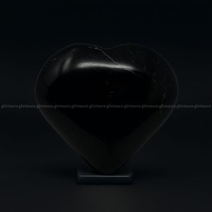 Black Tourmaline Crystal Heart