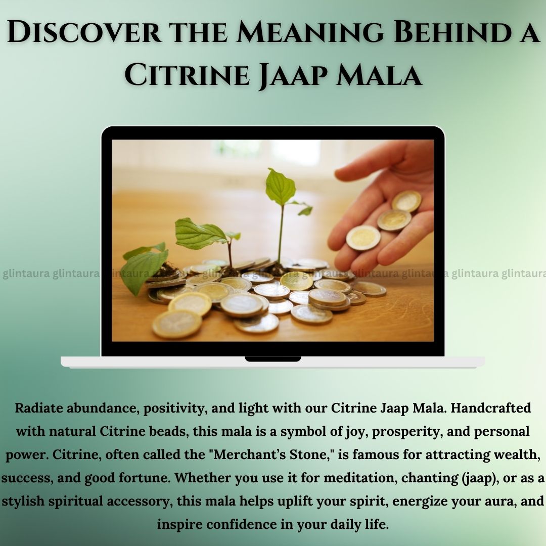 Citrine Jaap Mala