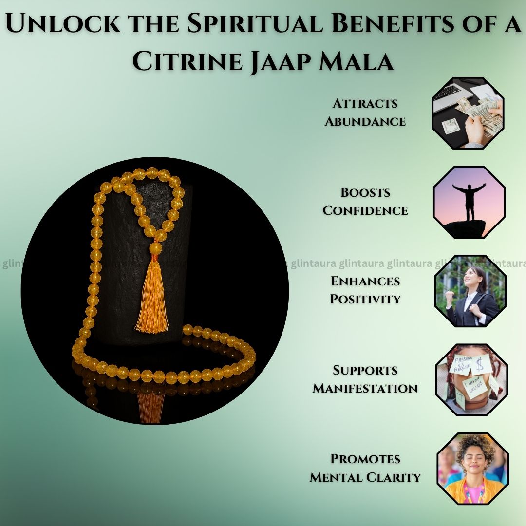 Citrine Jaap Mala
