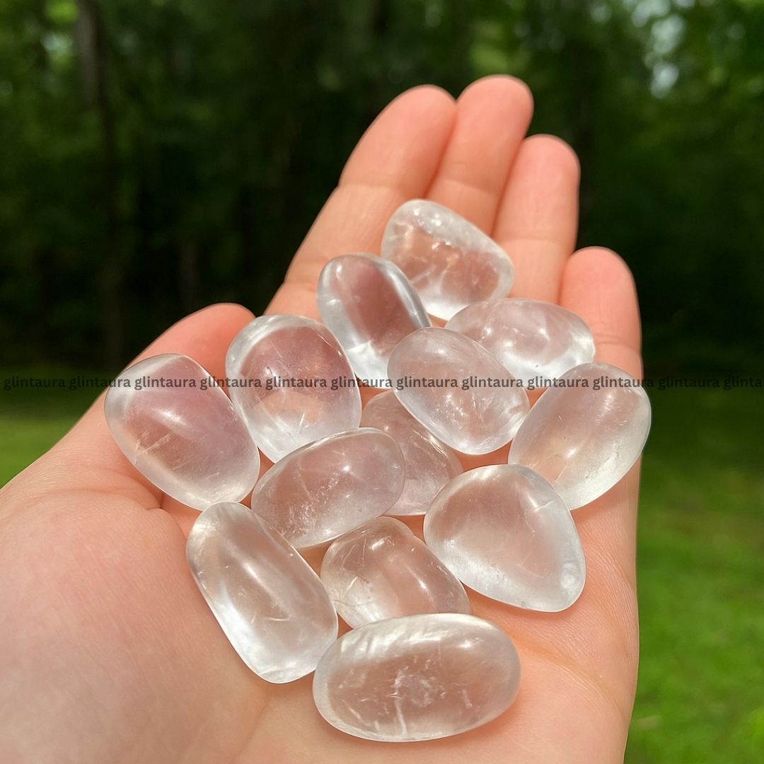 Clear Quartz Tumbled Stones