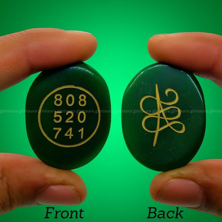 Green Jade Zibu Coin