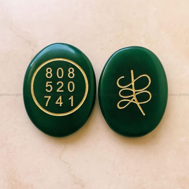 Green Jade Zibu Coin