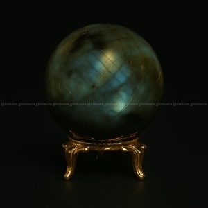 Labradorite Ball 200Gram To 300Gram (Protection, Intuition, Transformation)