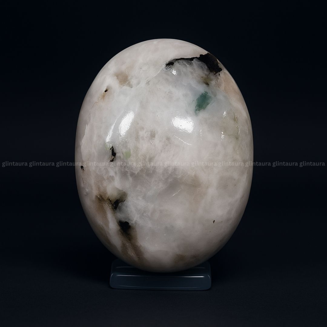 Rainbow Moonstone Palm Stone
