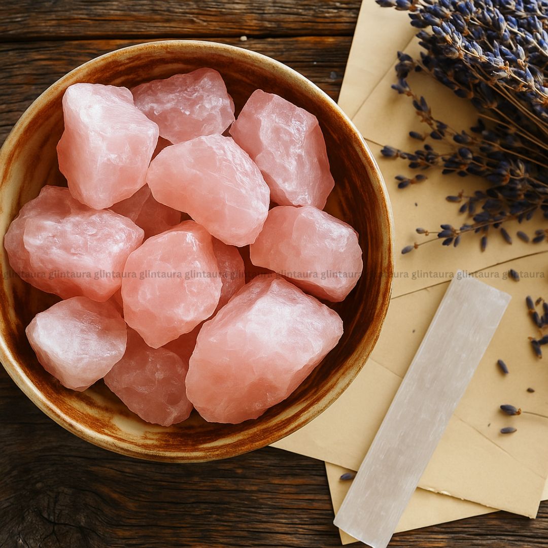 Rose Quartz Raw Stone