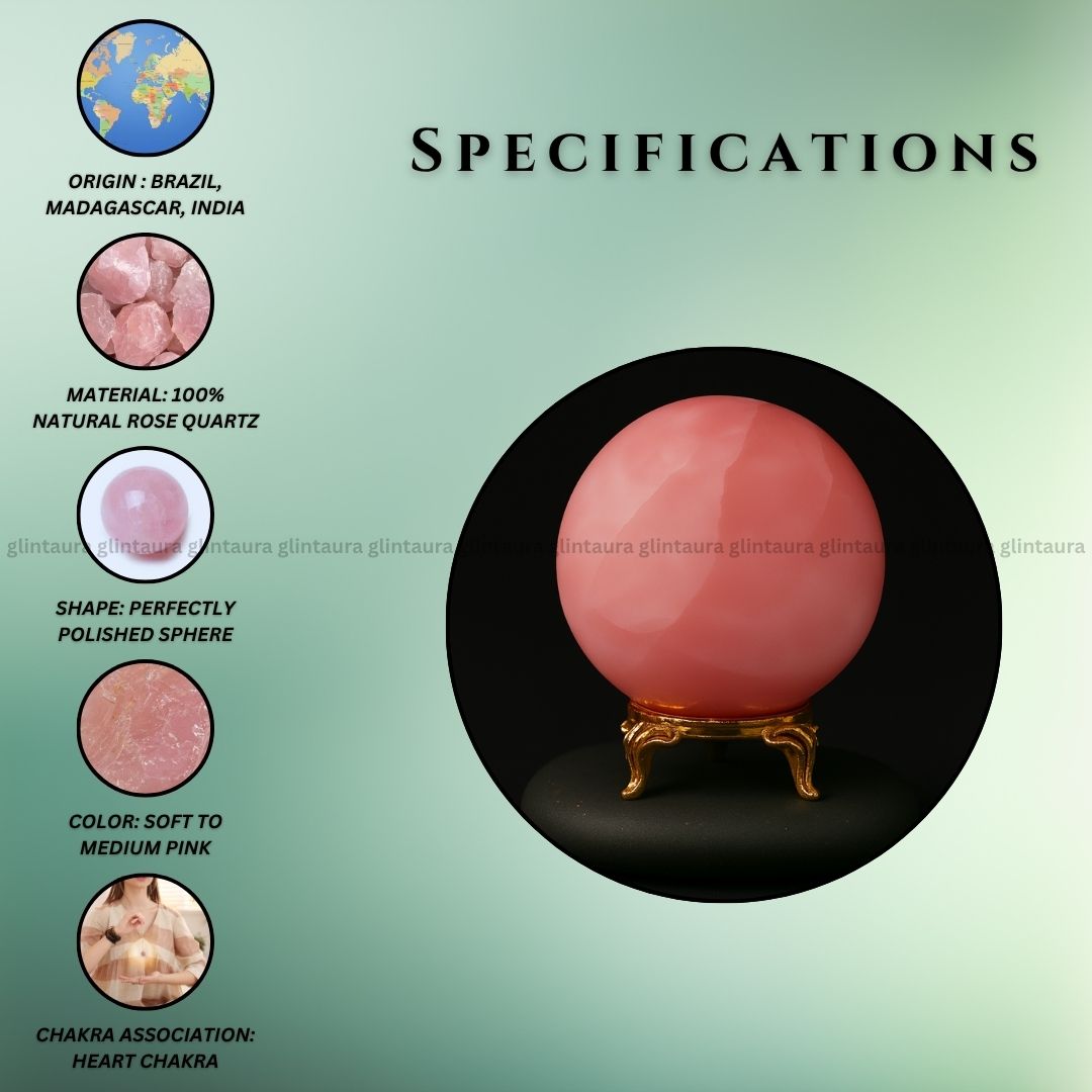 Rose Quartz Ball
