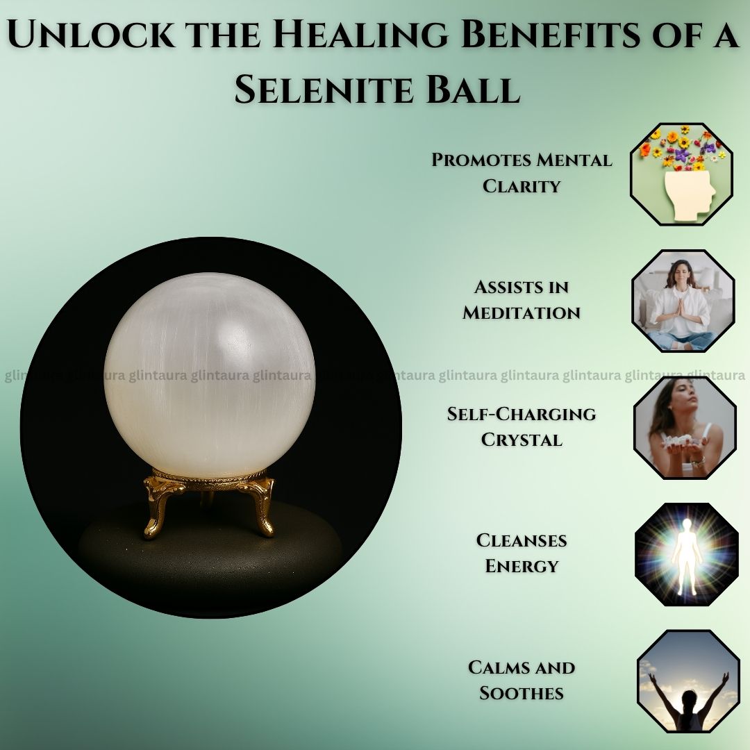 Selenite Ball