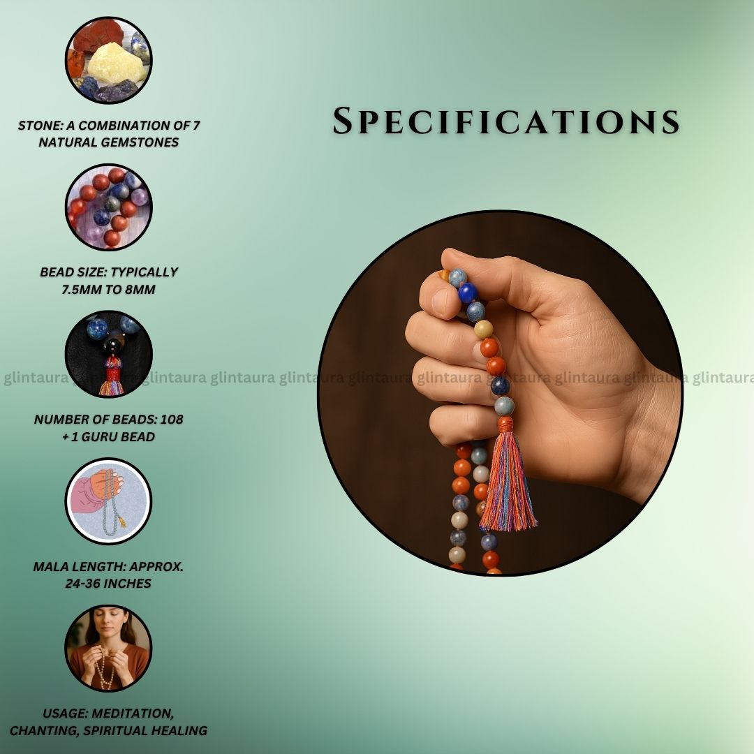 Seven Chakra Jaap Mala