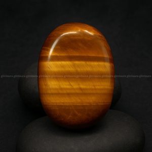 Tiger Eye Palm Stone