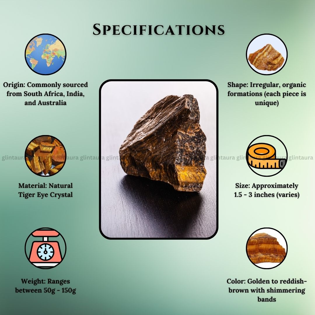 Tiger Eye Raw Stone