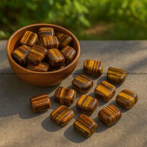 Tiger Eye Tumbled Stones