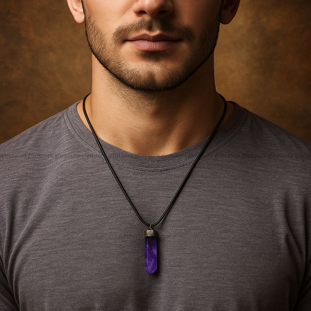 Amethyst Pendant – The Violet Talisman of Calm, Clarity & Inner Wisdom - Image 2