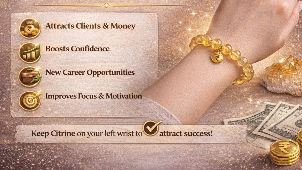 citrine crystal benefits for wealth