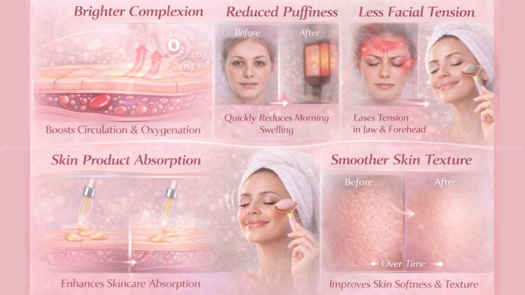 Crystal Face Roller Benefits