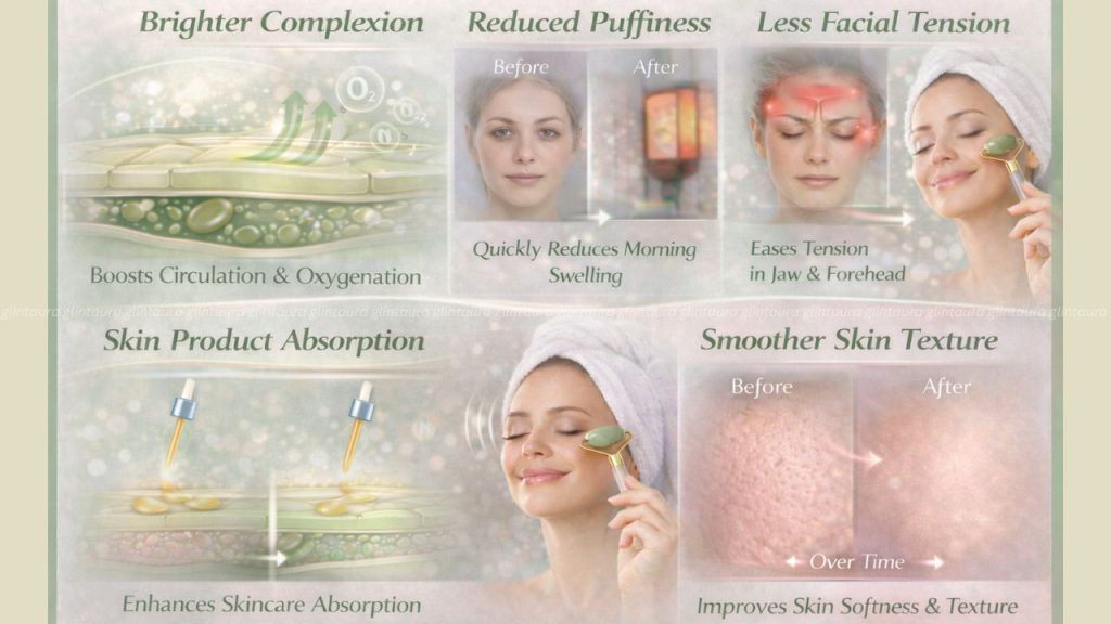 Crystal Face Roller Benefits