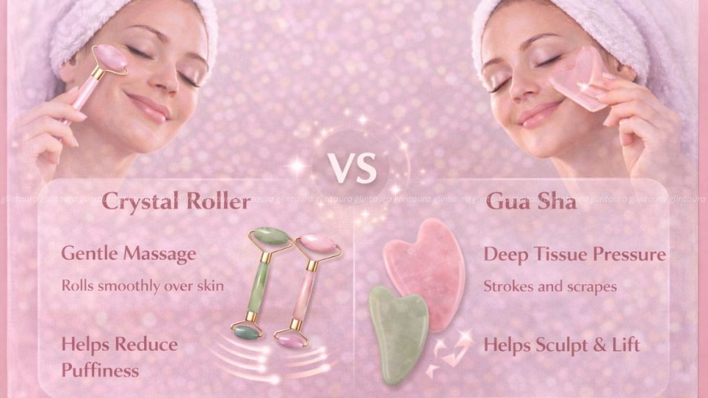 Crystal Face Roller Benefits