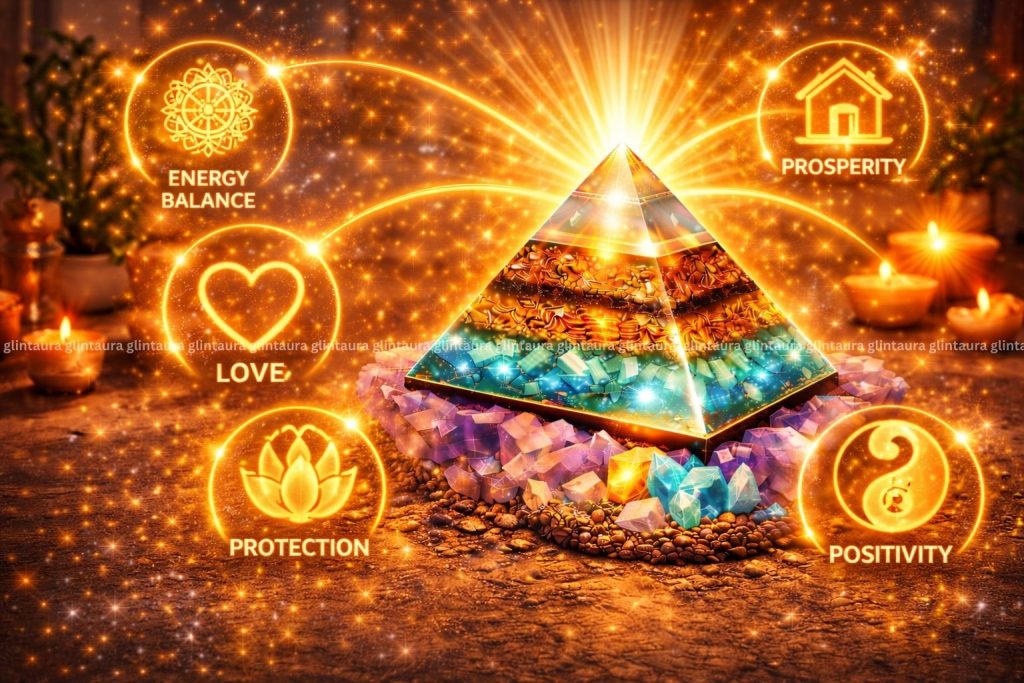 Crystal pyramid benefits