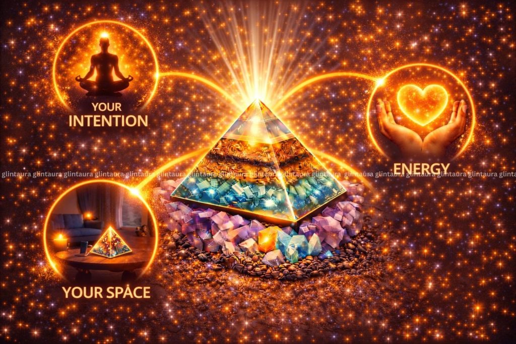 Crystal pyramid benefits