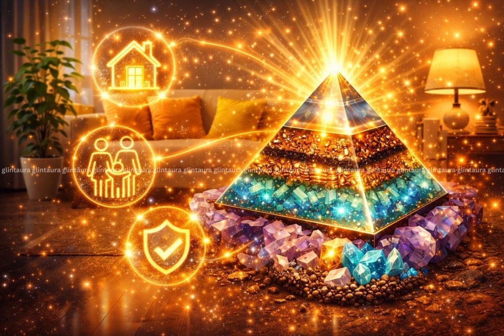 Crystal pyramid benefits