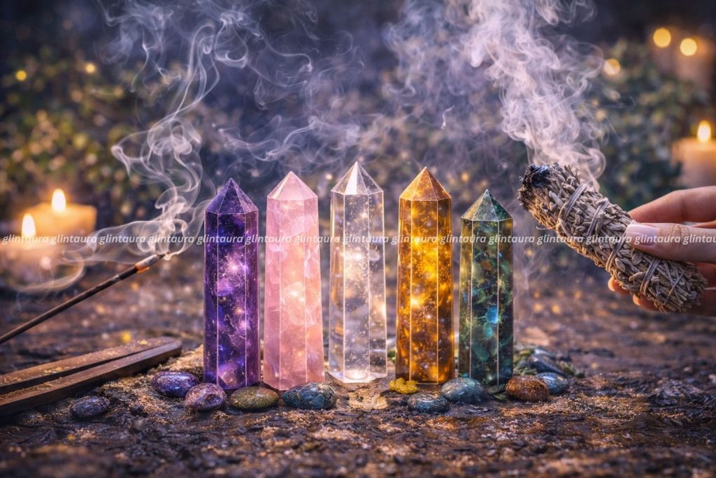 Healing Crystal Towers
