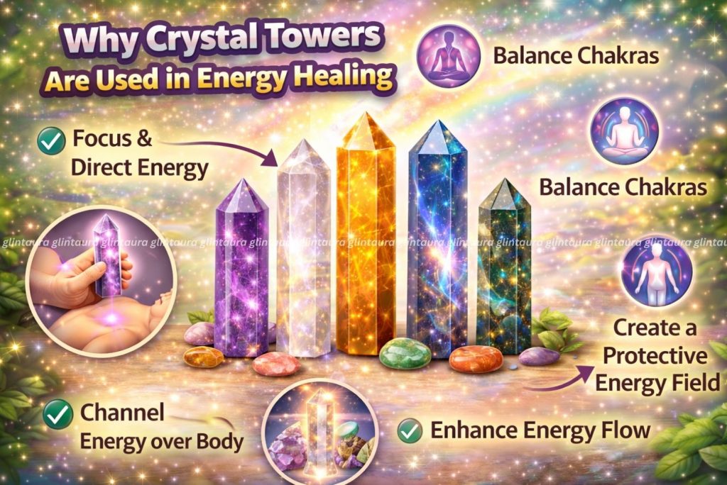 Healing Crystal Towers