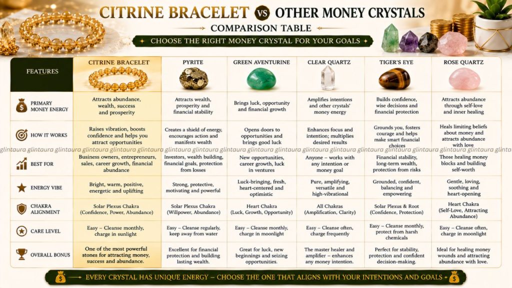 Citrine Bracelet Benefits for Money