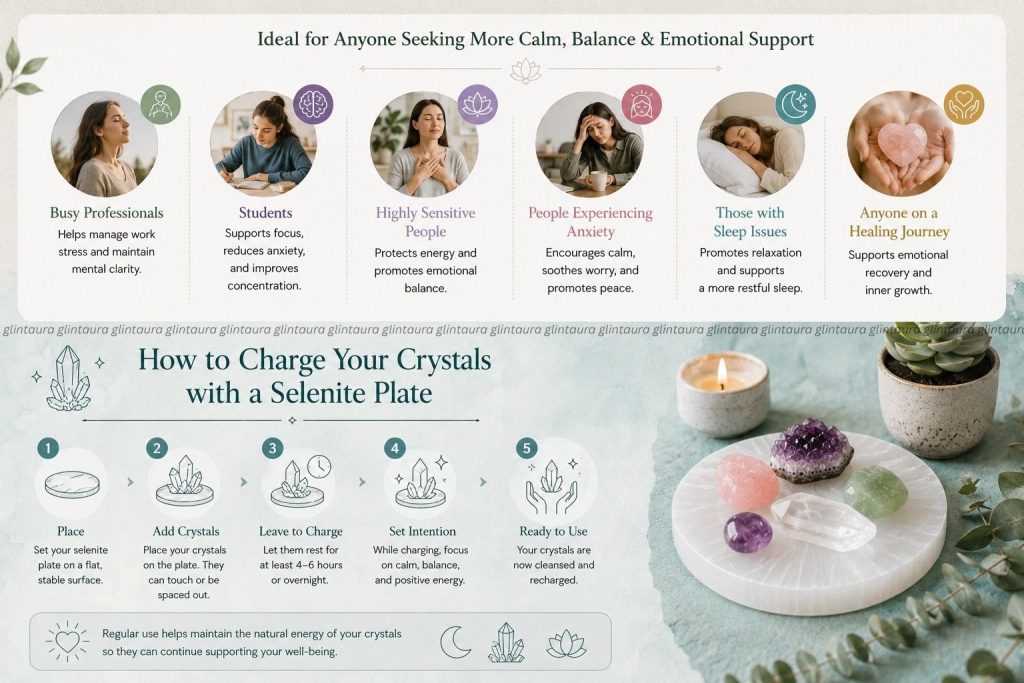 crystals for stress relief