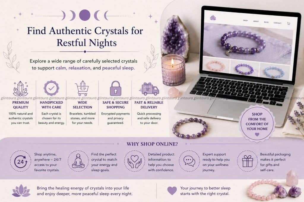 Crystals for Sleep and Insomnia