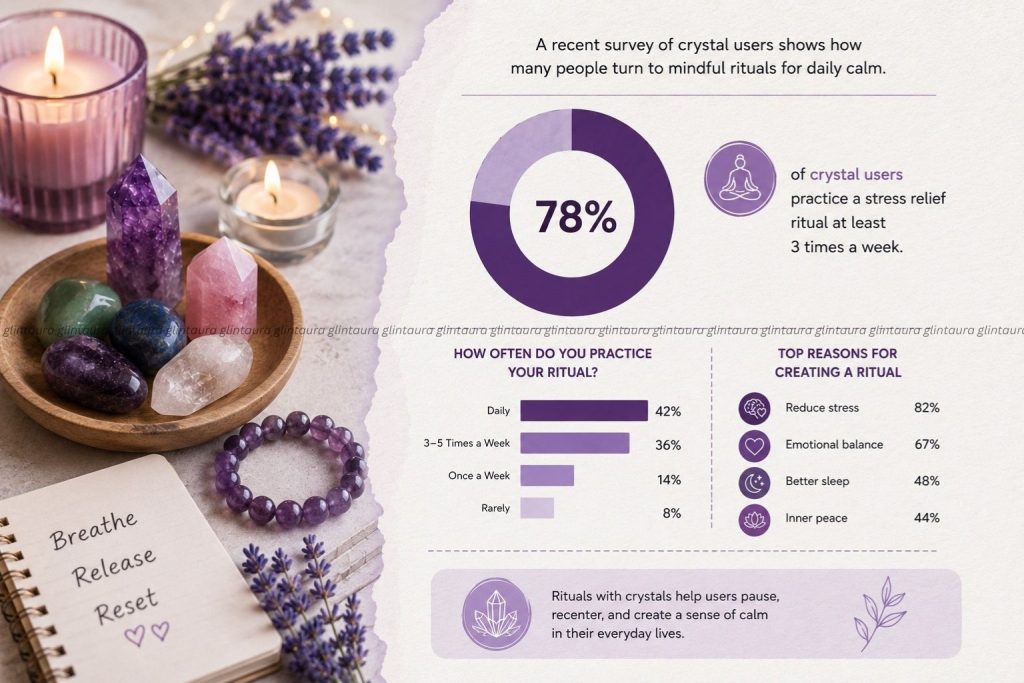 crystals for stress relief