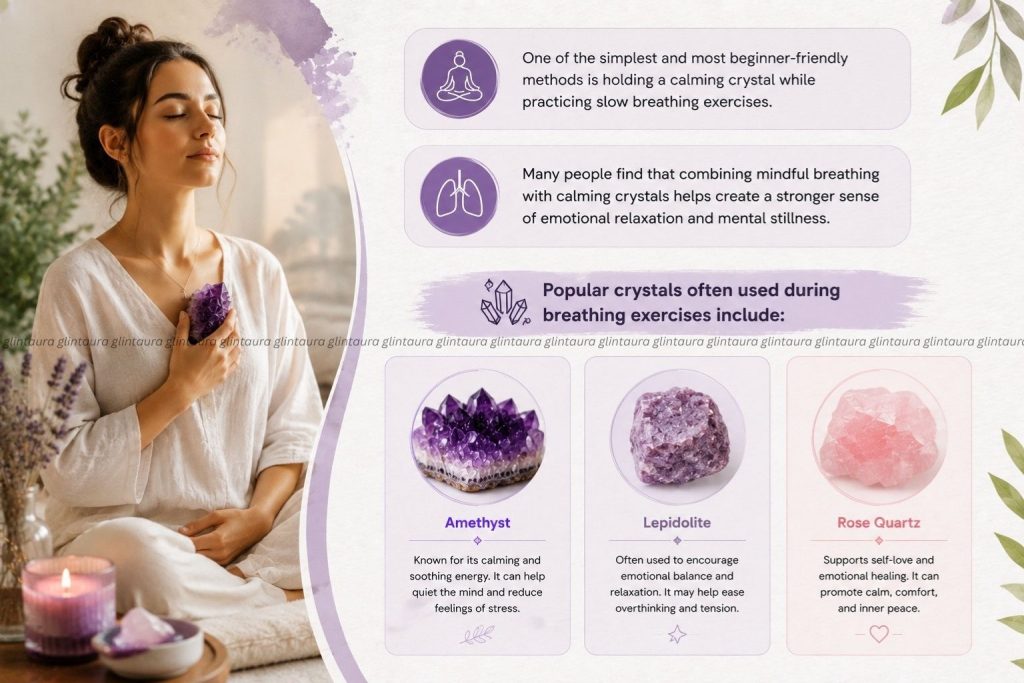 crystals for stress relief
