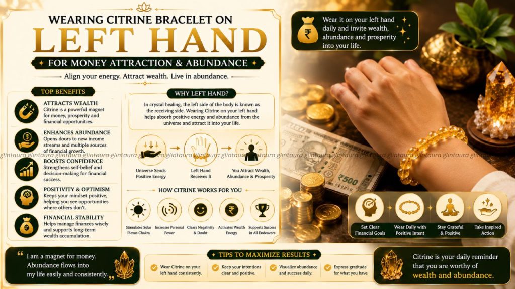 Citrine Bracelet Benefits for Money
