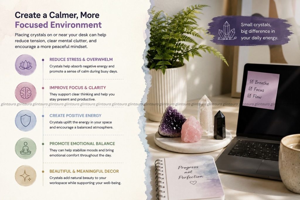 crystals for stress relief