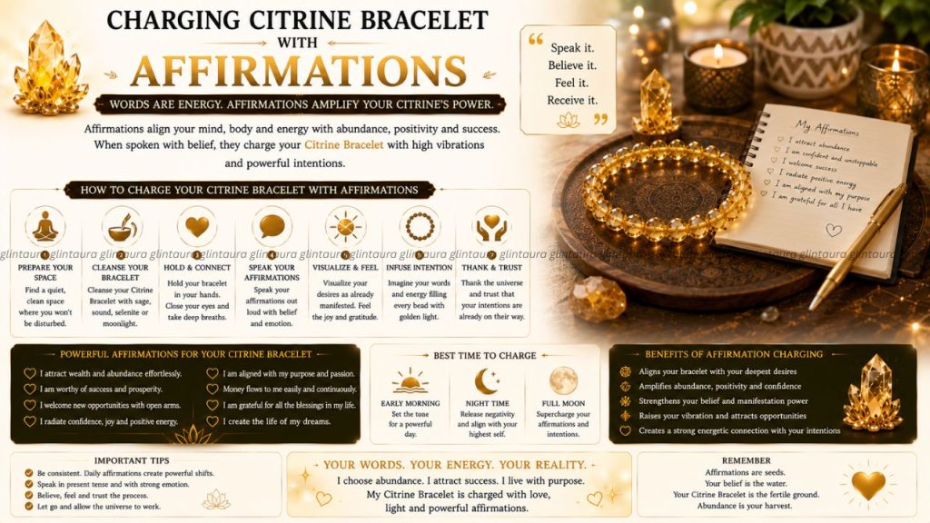 Citrine Bracelet Benefits for Money