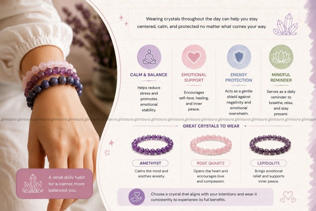 crystals for stress relief