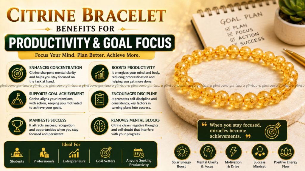 Citrine Bracelet Benefits for Money